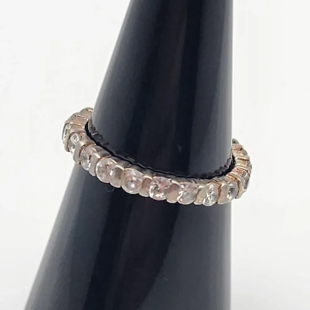Sterling Silver & Clear CZ Ring (7)